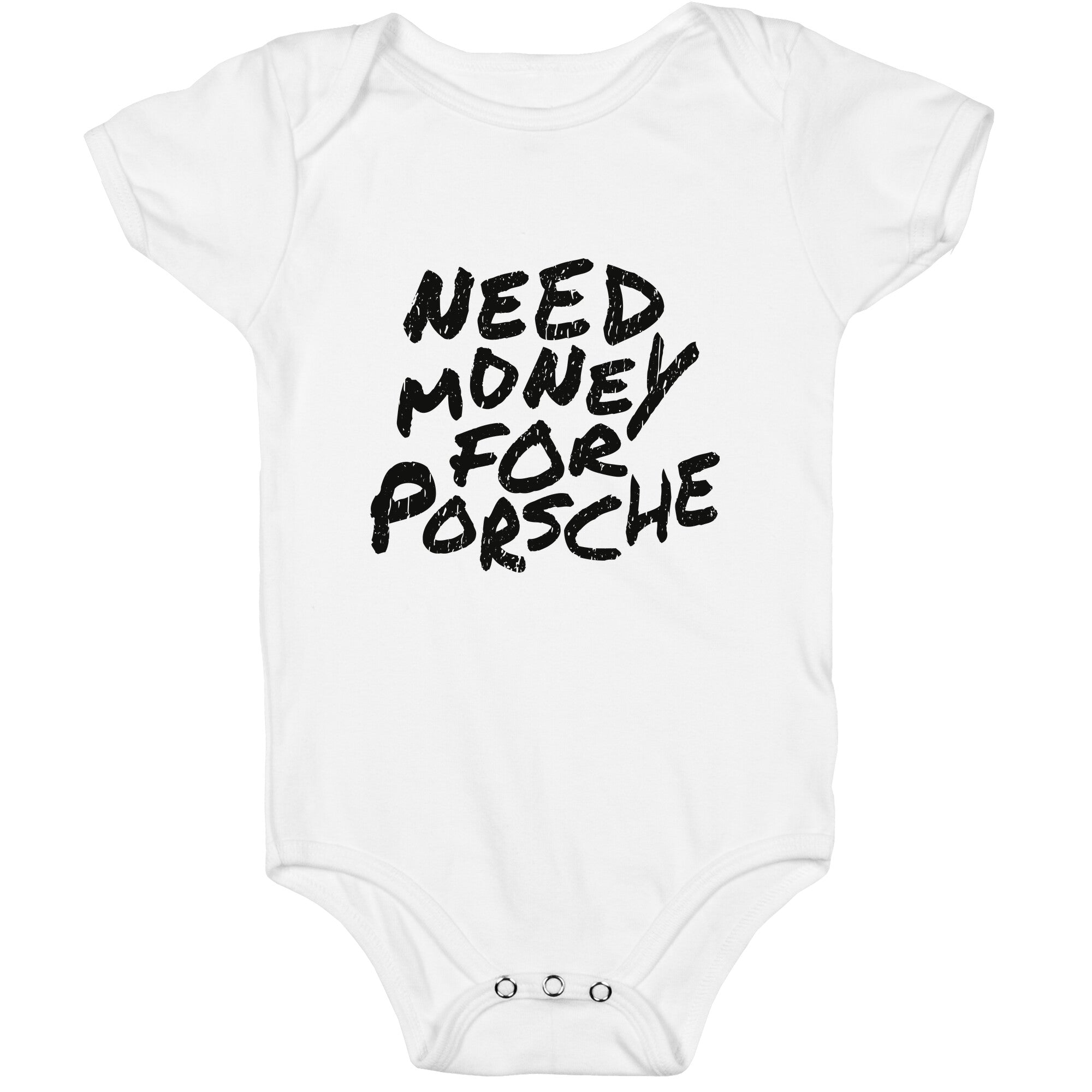 Need Money for Porsche Baby One-Piece